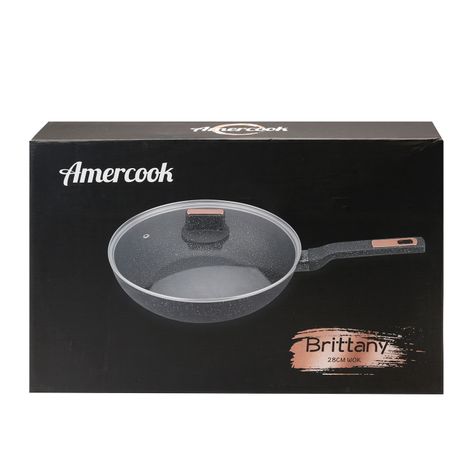 Wok Aluminio Forjado 28 cm Brittany-2