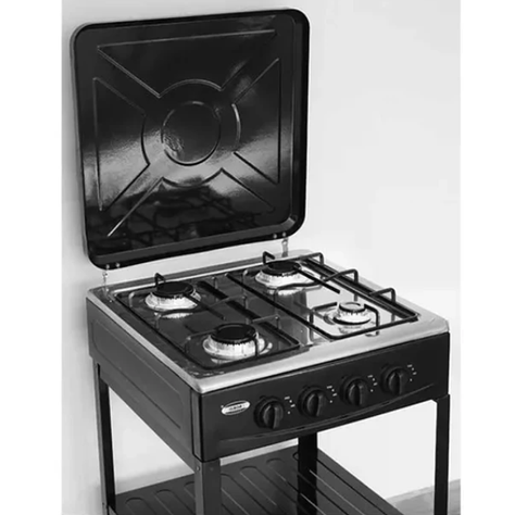 Cocina Encimera A Gas 4 Quemadores Con Repisas-2