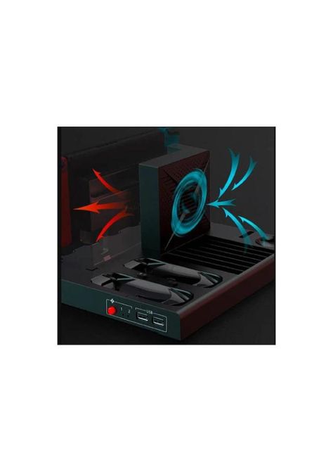 Soporte Adaptador Vertical Nintendo Switch Accesorios 9 en 1-3