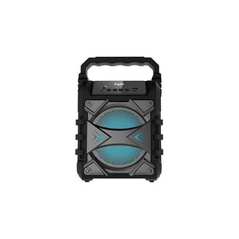 Parlante Fujitel Recargable Bt 5w 4 Negro Bluetoot Parlante-0