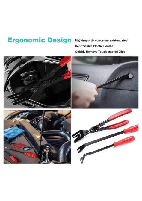 Kit De 19 Herramientas Para Desmontar Molduras De Coche Y Radio-5