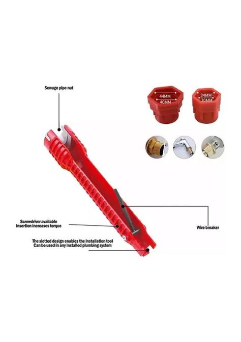 Llave Para Apretar El Tubo Del Fregadero, Cambiar Los Grifos-2