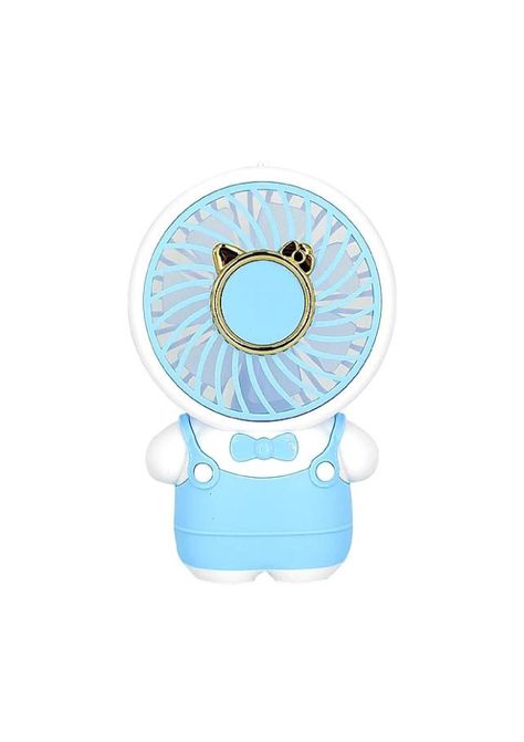 Mini Ventilador Recargable Con Diseño De Animalitos y Vestimenta-4