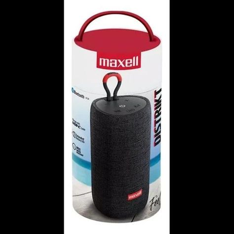 Parlante Bluetooth Maxell Distrikt Tws 7 Horas Azul-1