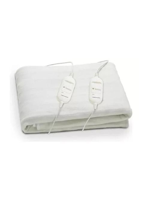 Calienta Camas Eléctrico 150 X 80 Cm 3 Niveles Color Blanco 1 Plaza 220V-2