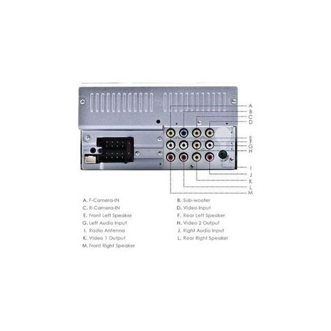 Radio Nakamichi Na-3020 Android 7 Pulgadas Dvd Mirrorlink Bt-2