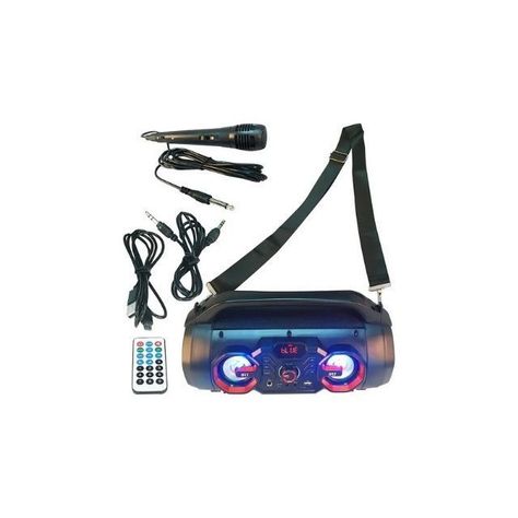 Parlante Bazooka Irt Bluetooth Subwofer 30w Radio Fm/ Usb/ Control Remoto S503-5