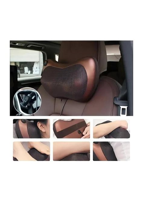 Cojín Masajeador Eléctrico Almohada Cojín Lumbar Cuello Pierna-4