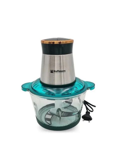 Procesador De Alimentos Hoffmans 2L De Acero Inoxidable y Bowl De Vidrio-0