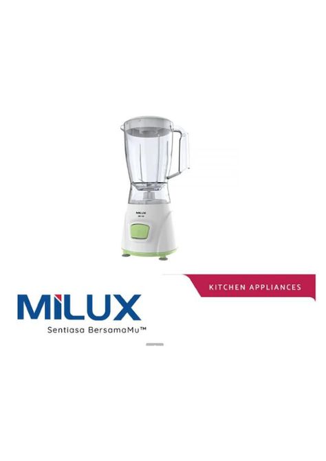 Batidora Milux Belnder MB-100 2 en 1 DE 300W DE 1L-0