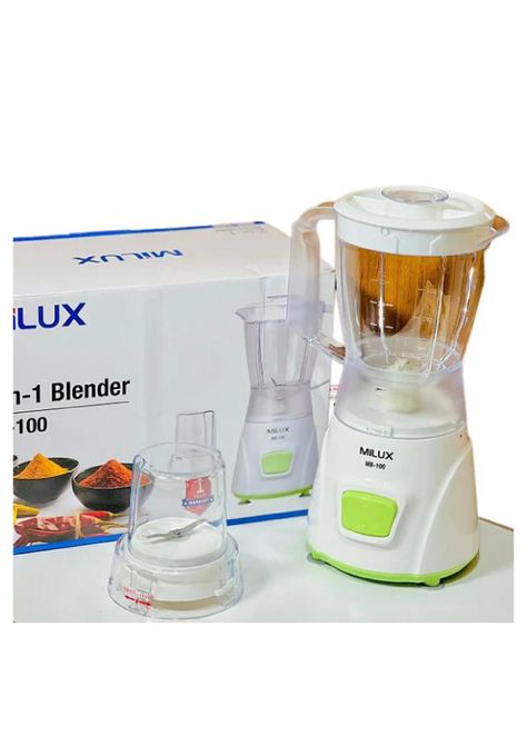 Batidora Milux Belnder MB-100 2 en 1 DE 300W DE 1L-1