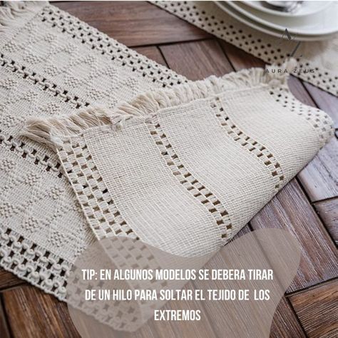 Camino De Mesa Algodon Yute Mantel De Centro 180 X 30 Cm Az-4