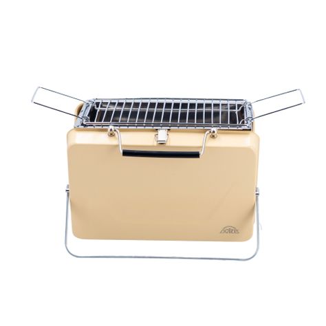 Parrilla Portatil Compact Grill M Beige Doite-5