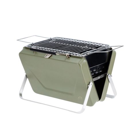 Parrilla Portatil Compact Grill M Verde Doite-0