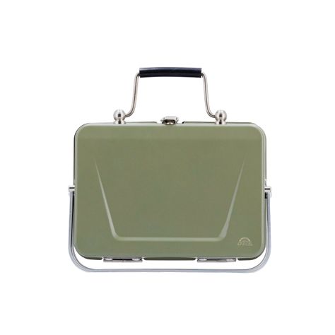 Parrilla Portatil Compact Grill M Verde Doite-1