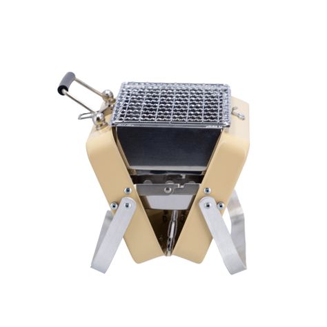 Parrilla Portatil Compact Grill S Beige Doite-6