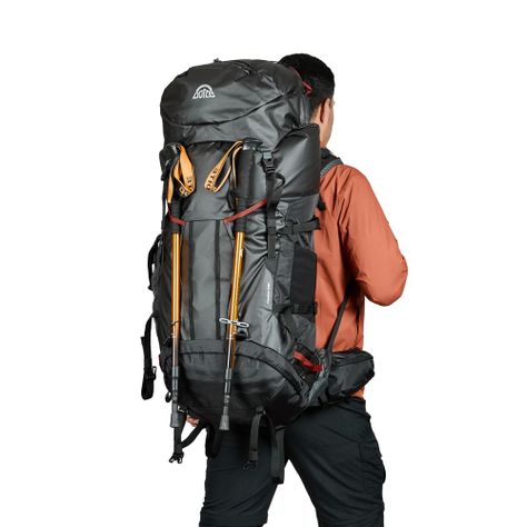 Mochila Expedicion Camino 100 Litros Negro Doite-2