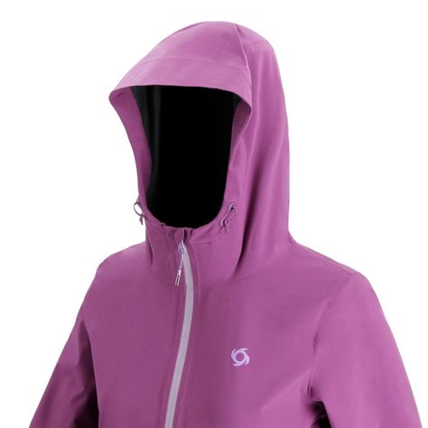Cortaviento Impermeable Lexis Mujer Morado Doite-3