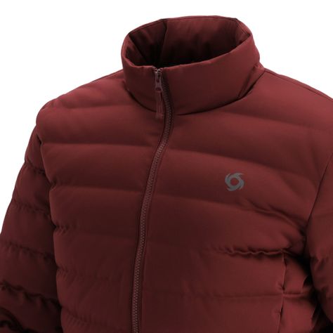 Parka Pluma Amorak Rojo Hombre Oscuro Doite-4