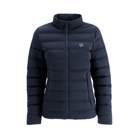 Parka Pluma Amorak Mujer Azul Marino Doite-0
