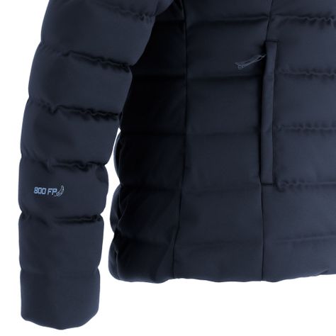 Parka Pluma Amorak Mujer Azul Marino Doite-4