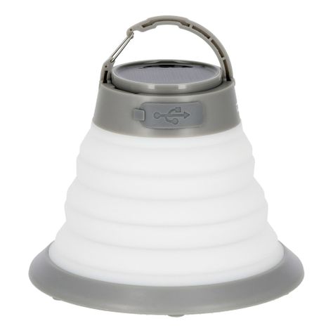 Lámpara Solar Plegable Voltair 150 Lúmenes Gris Doite-0