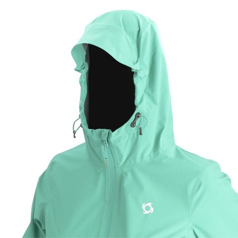 Cortaviento Impermeable Lexis Mujer Turquesa Doite-1