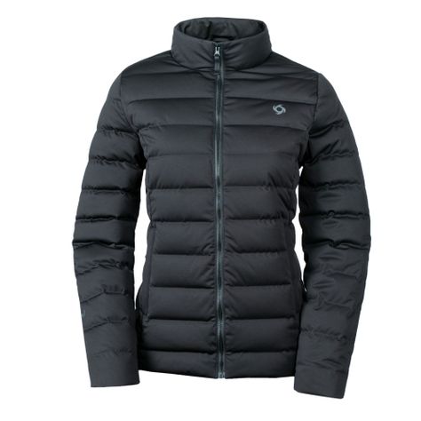 Parka Pluma Amorak Negro Mujer Doite-0