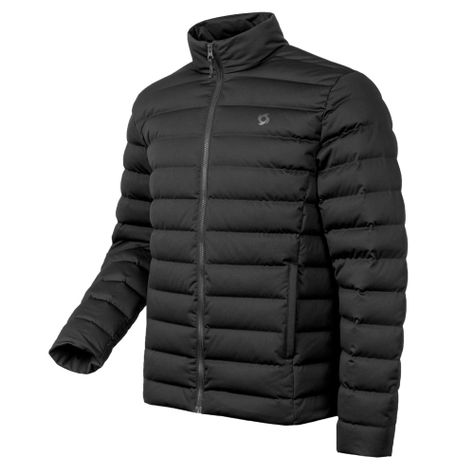 Parka Pluma Amorak Negro Hombre Doite-1
