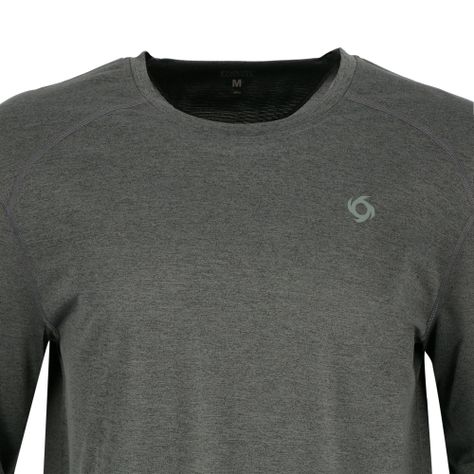 Polera Manga Larga Deportiva Lava Hombre Gris Oscuro Doite-3