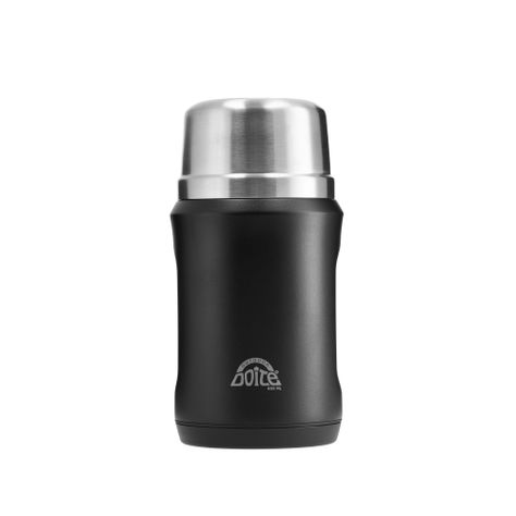 Termo De Comida Negro 600Ml Doite-0