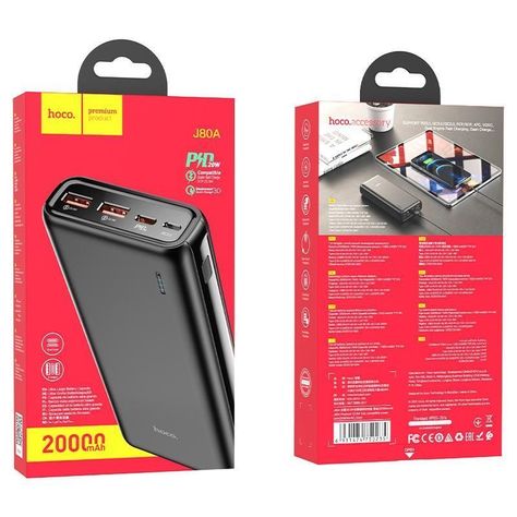 Batería Portátil Hoco J80a De 20.000 Mah-1