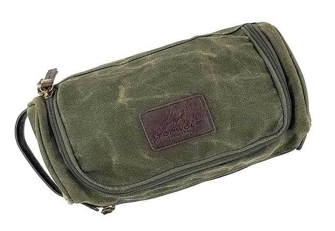 Bolso Wash Bag Canvas Verde Oliva 978-4-0