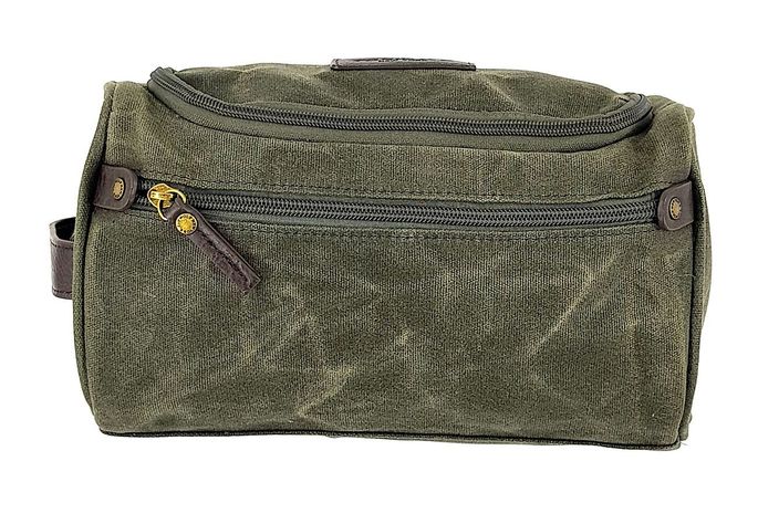 Bolso Wash Bag Canvas Verde Oliva 978-4-1