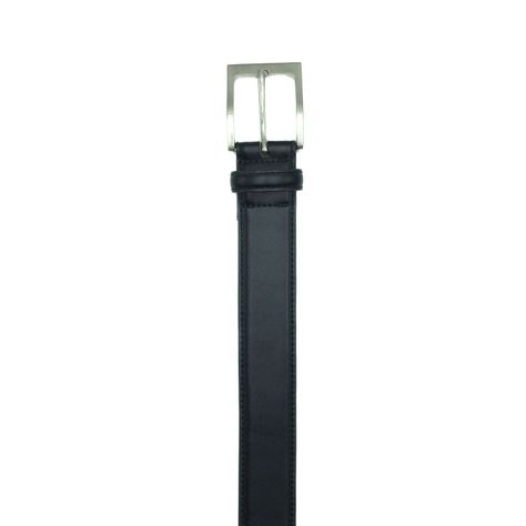 Cinturón Cuero Negro Doble Costura Ref 1 Talla 100-2