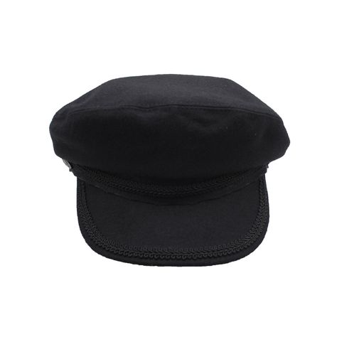 Gorra Griega Inv. Color Negro Talla S-1
