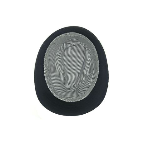 Sombrero Inglés Liso Negro Inv Talla M-2