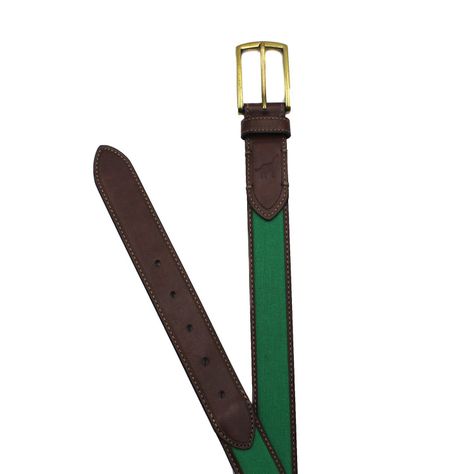 Cinturón Canvas Verde 3,5 cm V11 Talla 105-1