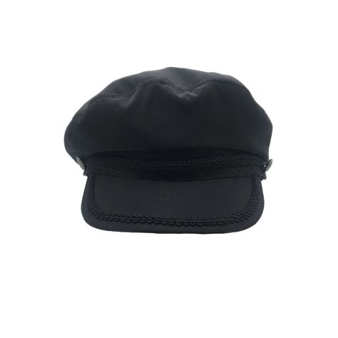 Gorra Griega Verano Color Negro Talla L-2