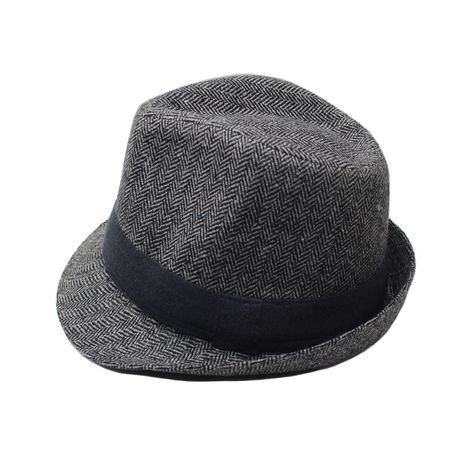 Sombrero Inglés Fantasía Espiga Gris Inv. L/XL-1