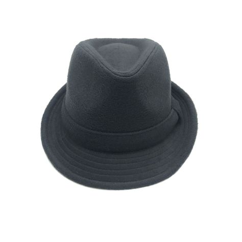 Sombrero Inglés Liso Gris Inv Talla M-0