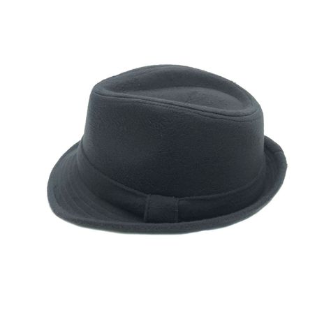 Sombrero Inglés Liso Gris Inv Talla M-1
