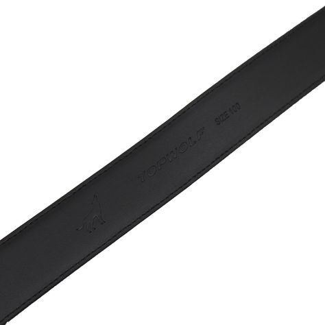 Cinturón Cuero Negro 3,5 cm V5 Talla 105-3