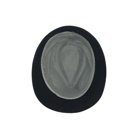 Sombrero Inglés Corduroy Negro Talla S-2