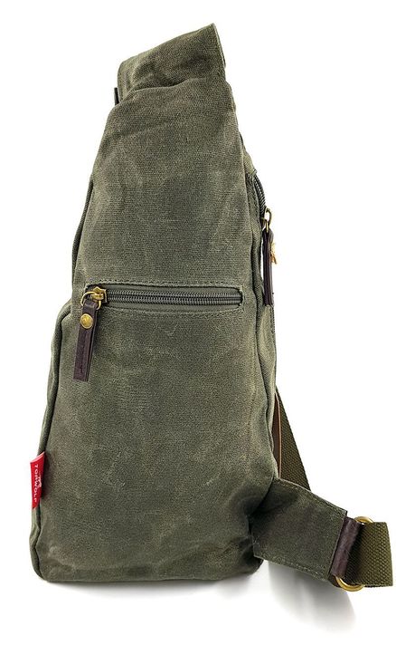 Mochila Topwolf Cruzada Canvas Verde Olivo 978-5-1