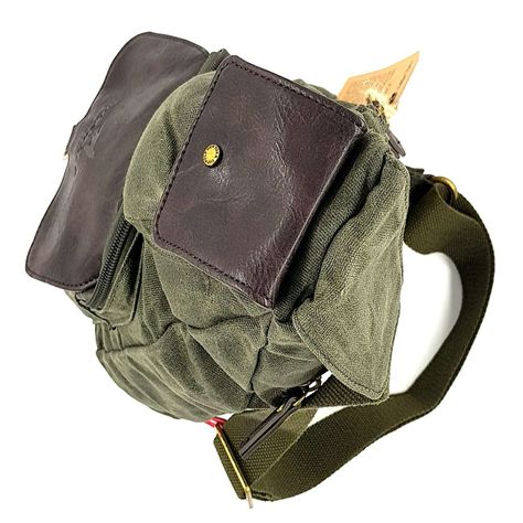 Mochila Topwolf Cruzada Canvas Verde Olivo 978-5-2