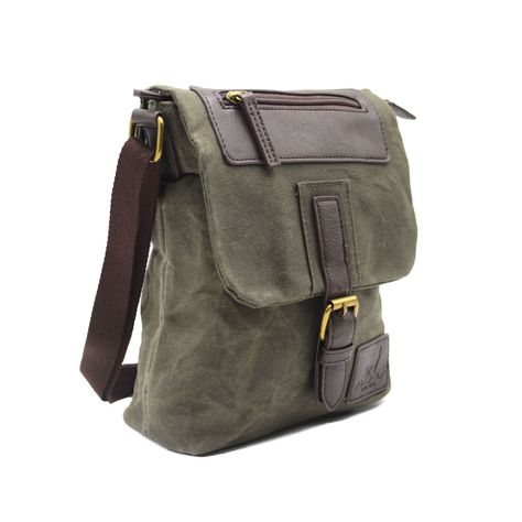 Bolso Hombro Olive-Brown ART. 972-6-1