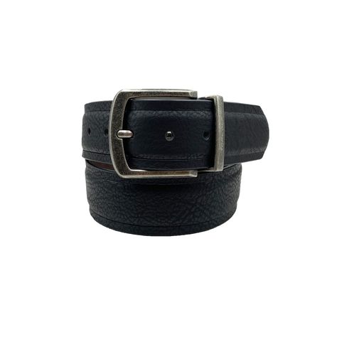 Cinturón Reversible Alemán Negro Café 3,5 cm Ref17 Talla 115-2