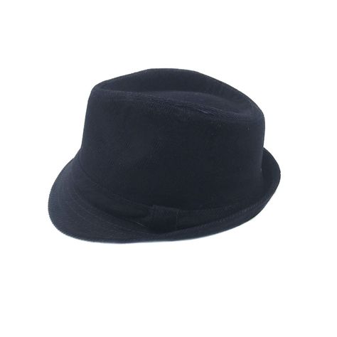 Sombrero Inglés Corduroy Azul Marino Talla S-1