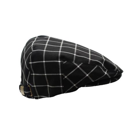 Jockey Inglés Cuadro Negro Blanco V-2